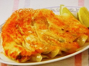 香味野菜たっぷり餃子(豚バラ肉の香味野菜巻き餃子)