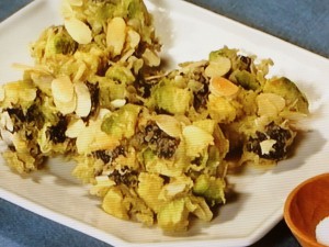 アボカドのかき揚げ