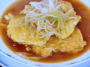 桜えび入り卵焼きのスープ煮