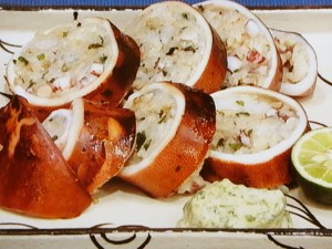焼きイカ飯