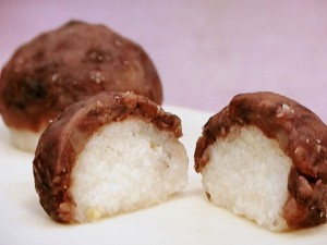 小豆のおはぎ