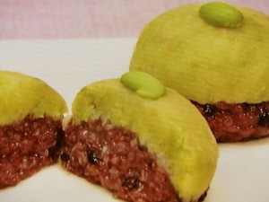 枝豆のおはぎ