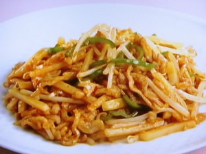 豚肉の四川風炒め