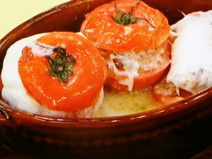 そばの実のトマトファルシ