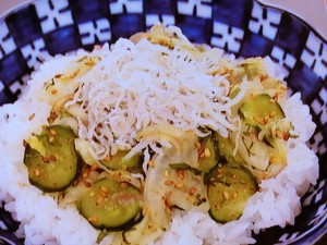 ぬか漬けちらしずし