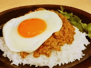 レンジでキーマカレー