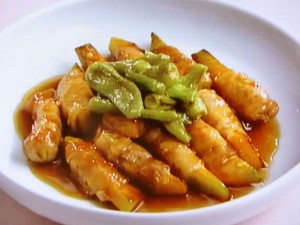 豚肉の黒酢あん