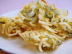 夏のかき揚げ