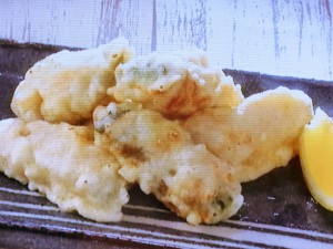 ゴーヤーの肉巻き天ぷら