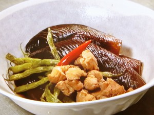 なすと鶏肉ほたほた煮