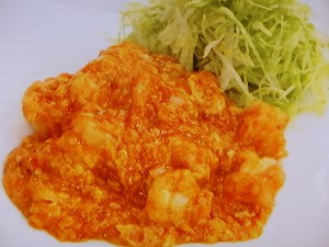 エビチリ