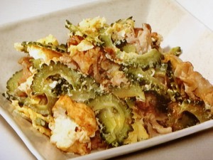 レンジゴーヤーチャンプルー