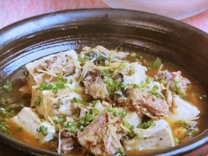 さば缶と豆腐のしょうが煮