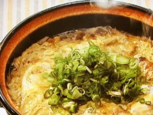 鰻とごぼうの柳川鍋