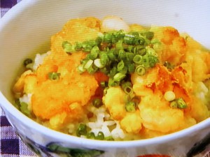 もろこし天茶めし