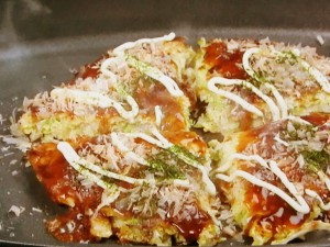 ごはんのお好み焼き