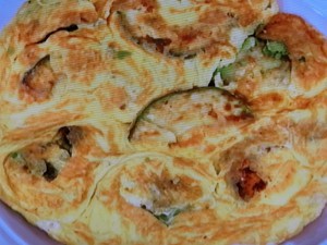 アボカドの卵焼き