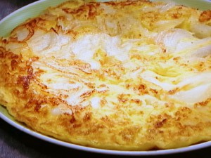 玉ねぎの卵焼き
