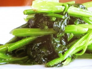 青菜炒め