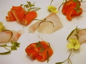 刺身のマリネ
