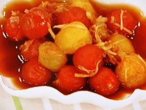 ミニトマトのポン酢マリネ
