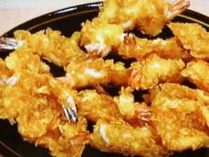 えびのコーンフレークス揚げ