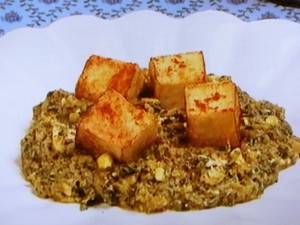 ほうれん草のべジカレー