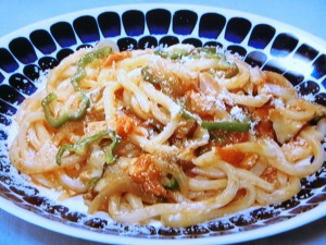 うどんナポリタン