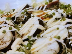 レンチンで簡単◎ジューシー♪ナス餃子