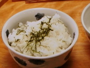 紫蘇ご飯