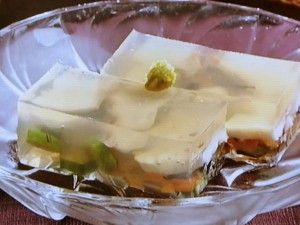 白身魚の寒天寄せ