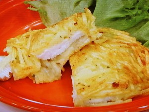 節約!鶏むね肉1枚!じゃがいもの包み焼き