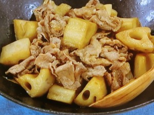 豚肉とれんこんの炒め煮