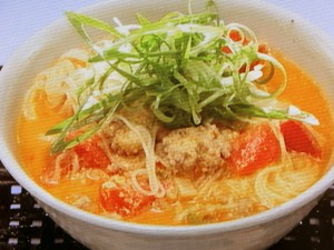 坦々そうめん