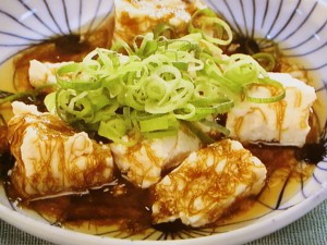 豆腐のもずく和え