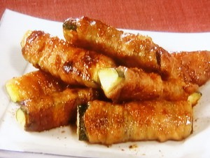 ズッキーニの肉巻き