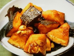 揚げかぼちゃ
