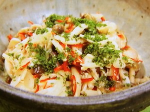 きのこのみそ風味煮