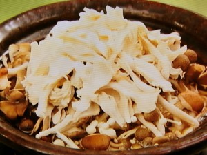 きのこ鍋