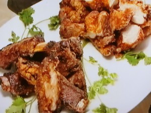 もこみち流 スペアリブの五香粉揚げ