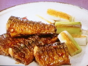 さんまの照り焼き