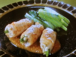 えのきと細ねぎの肉巻き