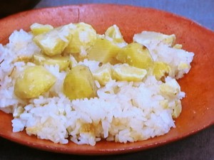 栗おこわ