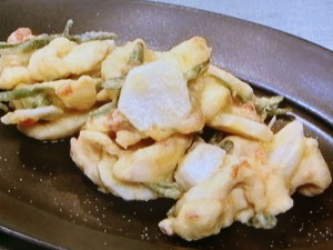 里芋と鶏肉のもみじ揚げ